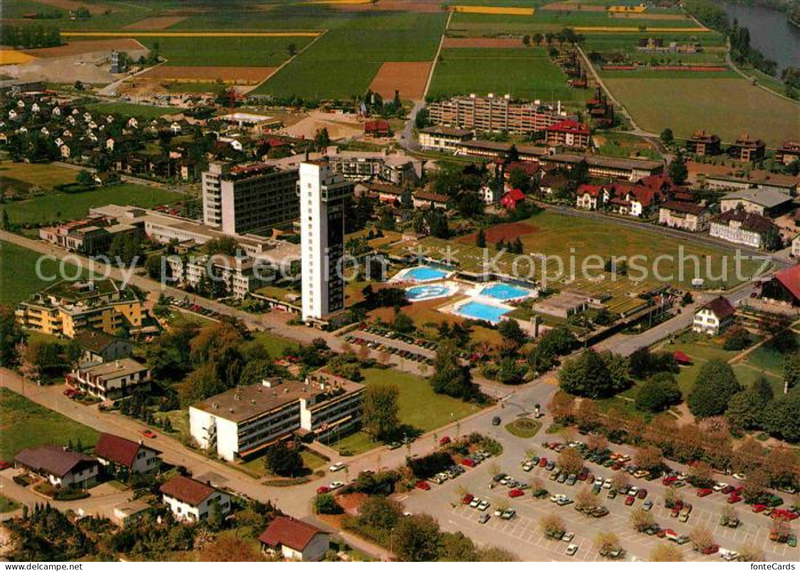 12794855 Zurzach Bad Thermalbad Flugbild Zurzach Bad - Sonstige & Ohne Zuordnung