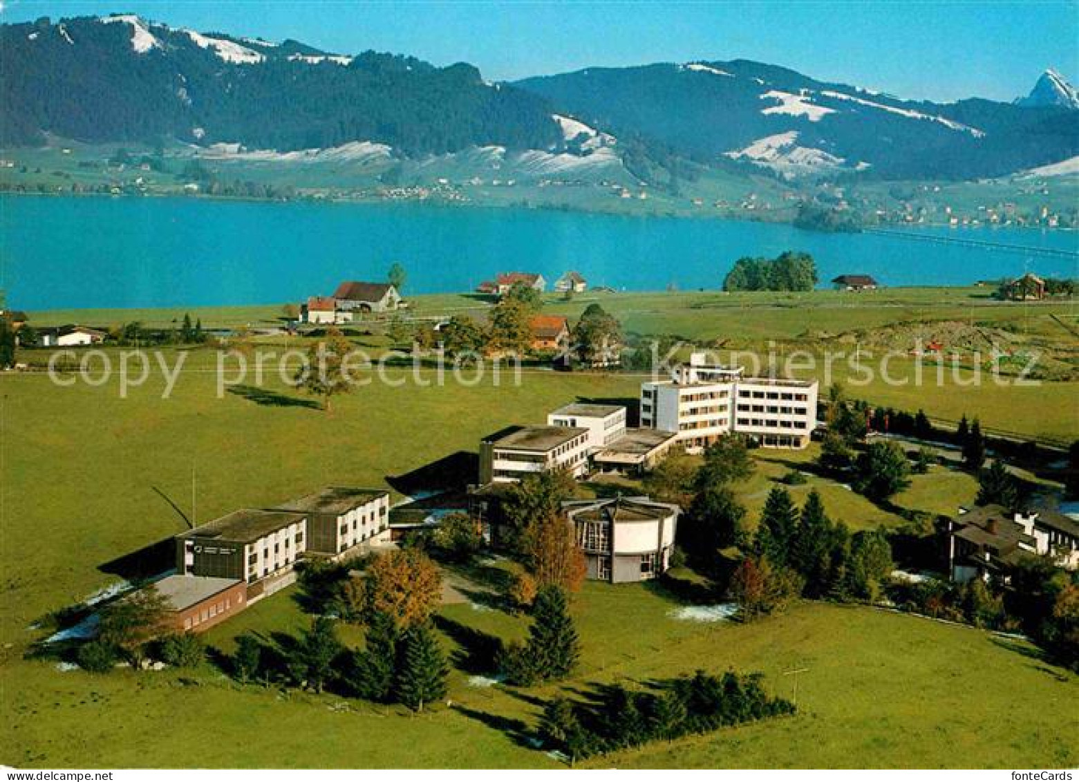 12785975 Einsiedeln SZ Schweizer Jugend Und Bildungszentrum Am Sihlsee Alpen Fli - Sonstige & Ohne Zuordnung