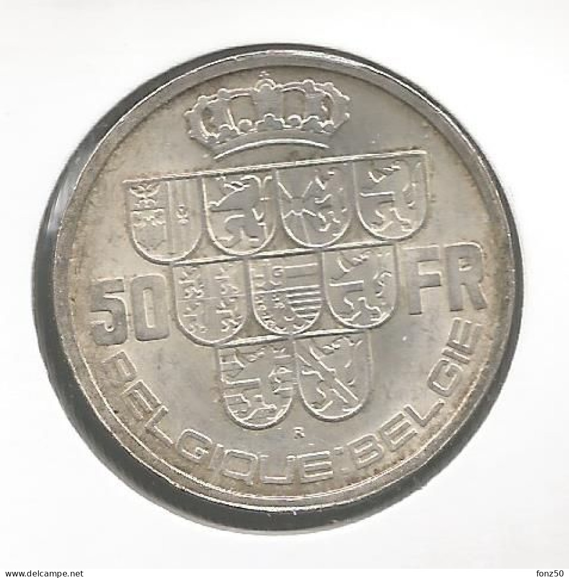 LEOPOLD III * 50 Frank 1939 Frans/vlaams  Pos.B * Nr 12940 - 50 Francs