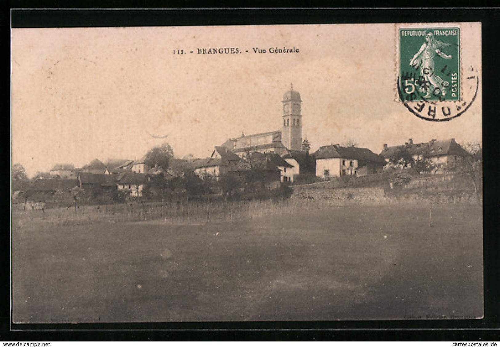 CPA Brangues, Vue Generale  - Brangues