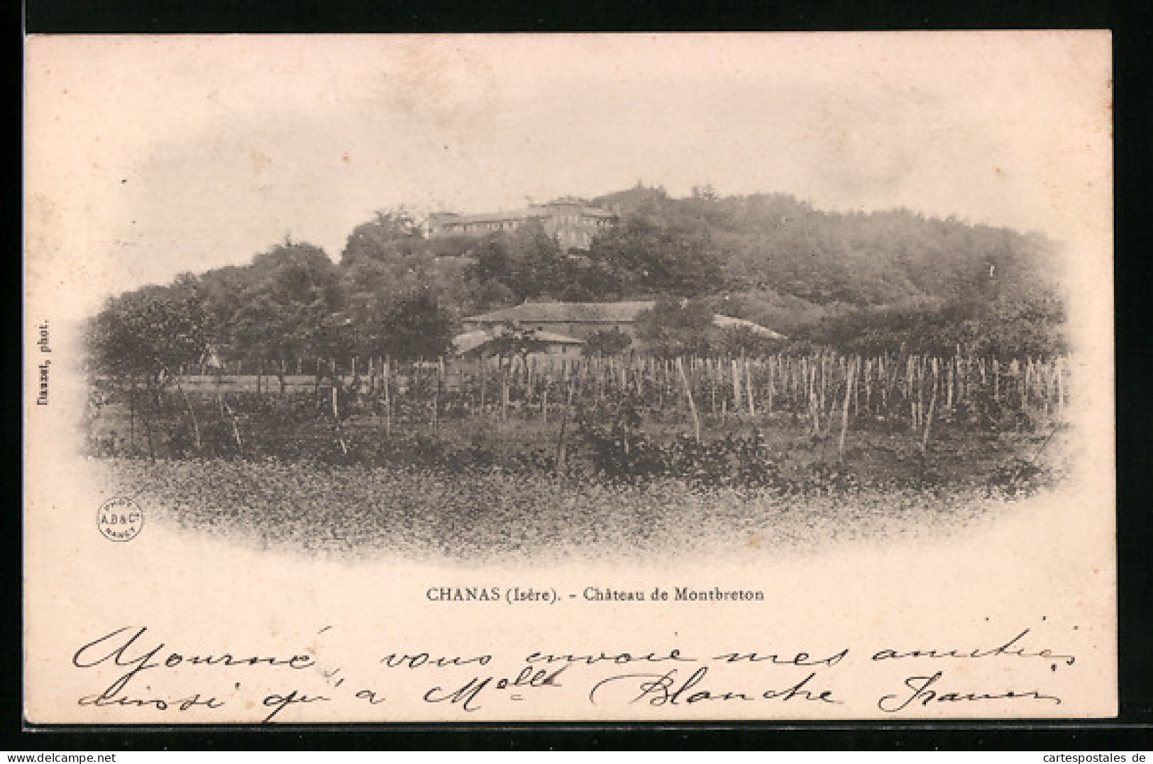 CPA Chanas, Chateau De Montbreton  - Chanas