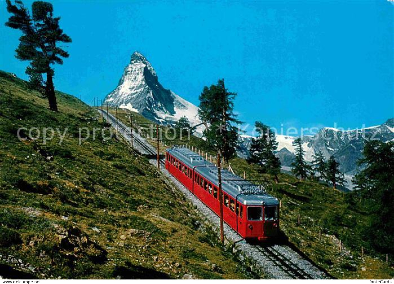 12758655 Gornergratbahn Zermatt Matterhorn  Gornergratbahn - Other & Unclassified