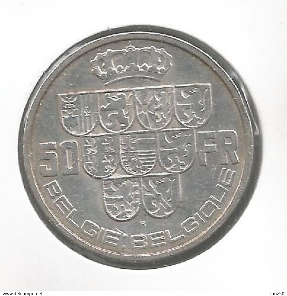 LEOPOLD III * 50 Frank 1939 Vlaams/frans  Pos.A * Nr 12949 - 50 Francs