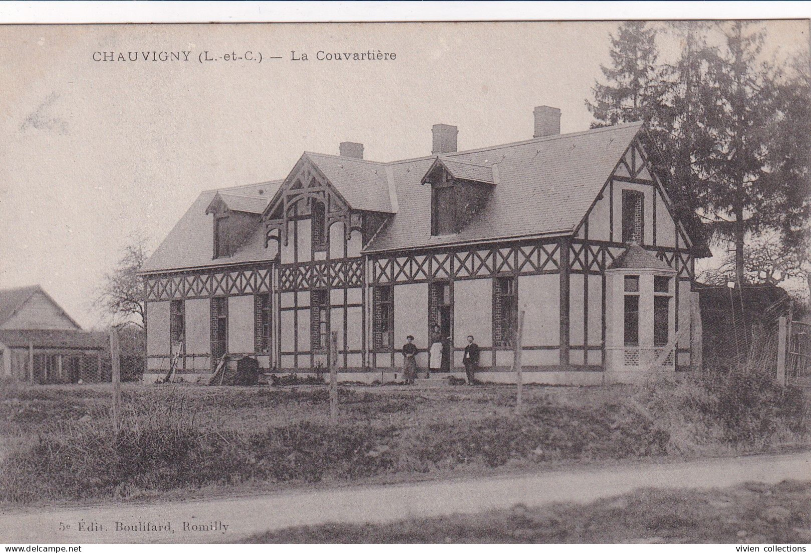 Chauvigny (41 Loir Et Cher) La Couvartière - Villa - édit. Boulifard - Otros & Sin Clasificación