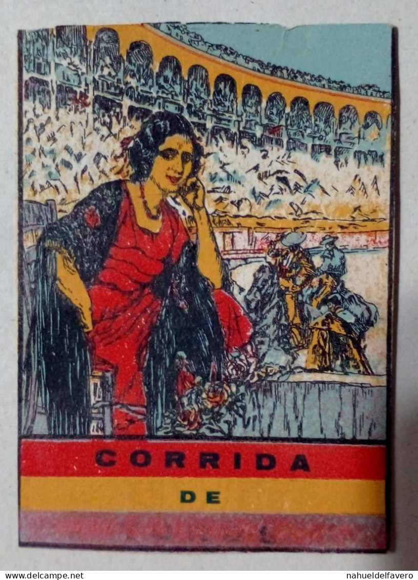 Photographie - Image D'une Corrida En Espagne (7 Cm X 5 Cm). - Professions