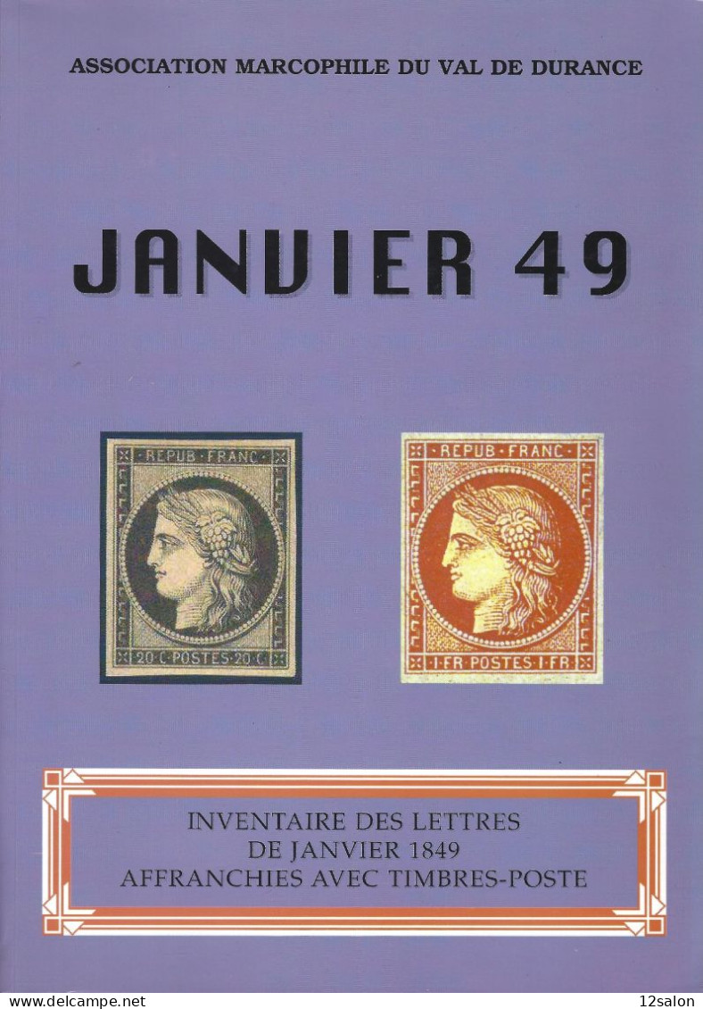 JANVIER 1849 + SUPPLÉMENT - Stempel