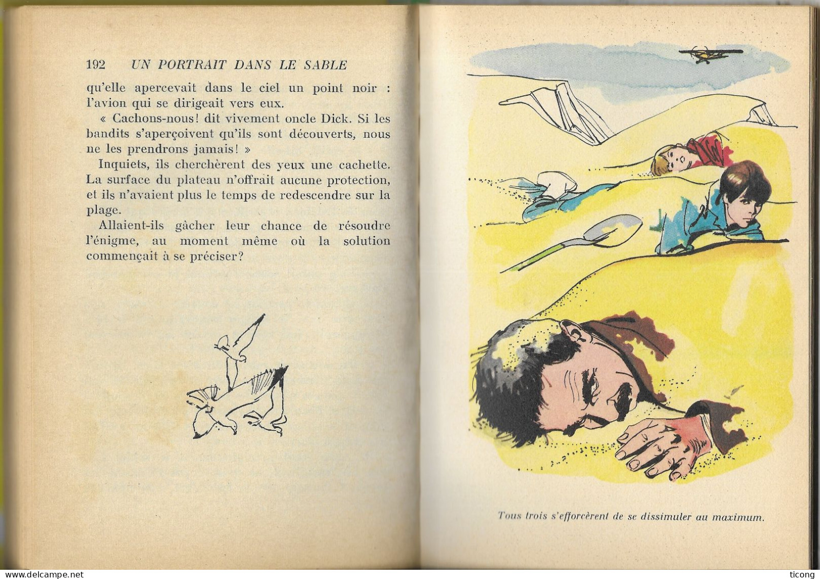 UNE ENQUETE DES SOEURS PARKER DE CAROLINE QUINE - UN PORTRAIT DANS LE SABLE, EDITION ORIGINALE FRANCAISE 1969, A VOIR - Bibliotheque Verte