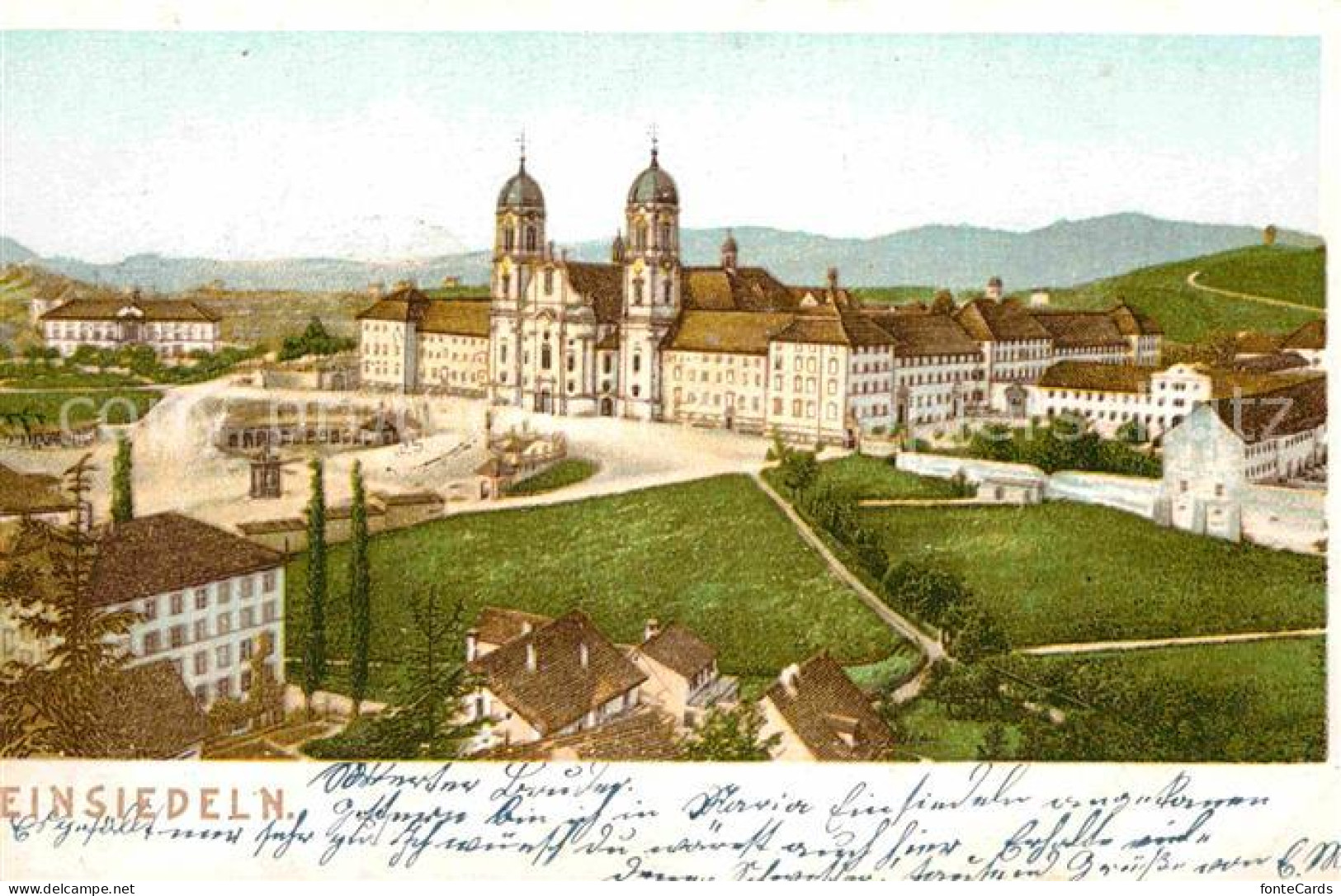 12714315 Einsiedeln SZ Kloster  Einsiedeln - Andere & Zonder Classificatie