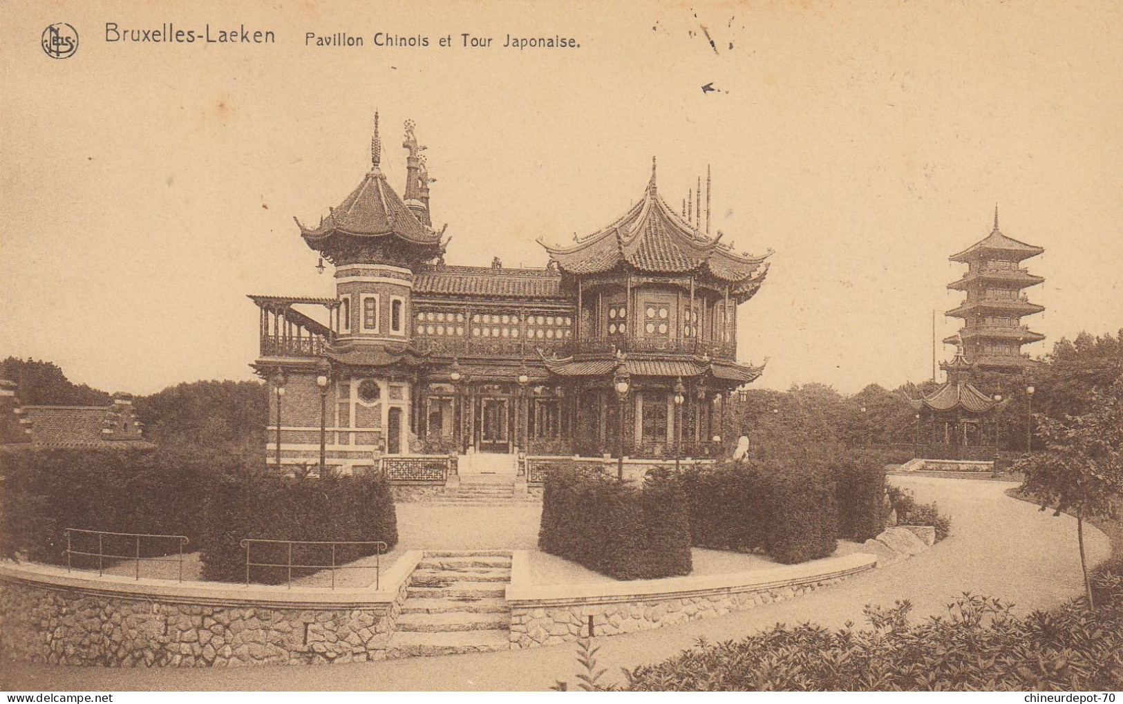 LAEKEN   PAVILLON CHINOIS - Laeken