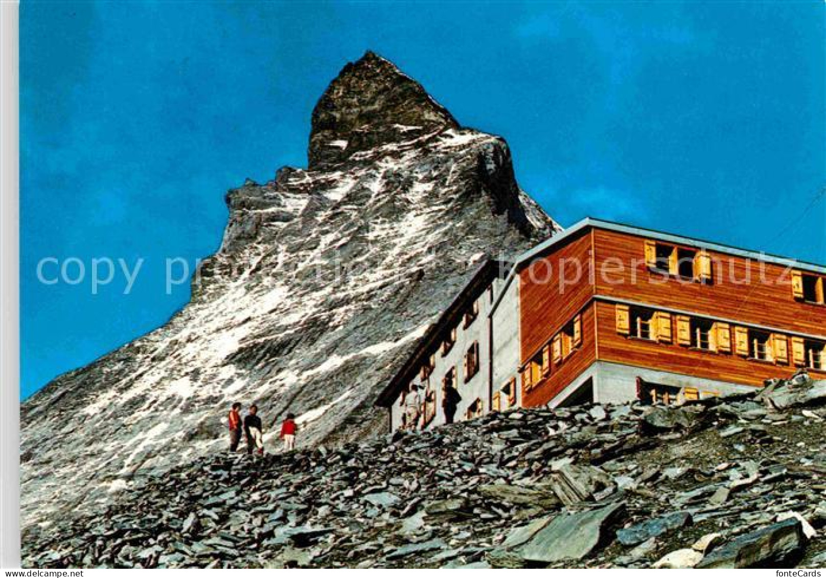12690745 Zermatt VS Matterhorn Matterhornhuette Berghotel Belvedere   - Autres & Non Classés