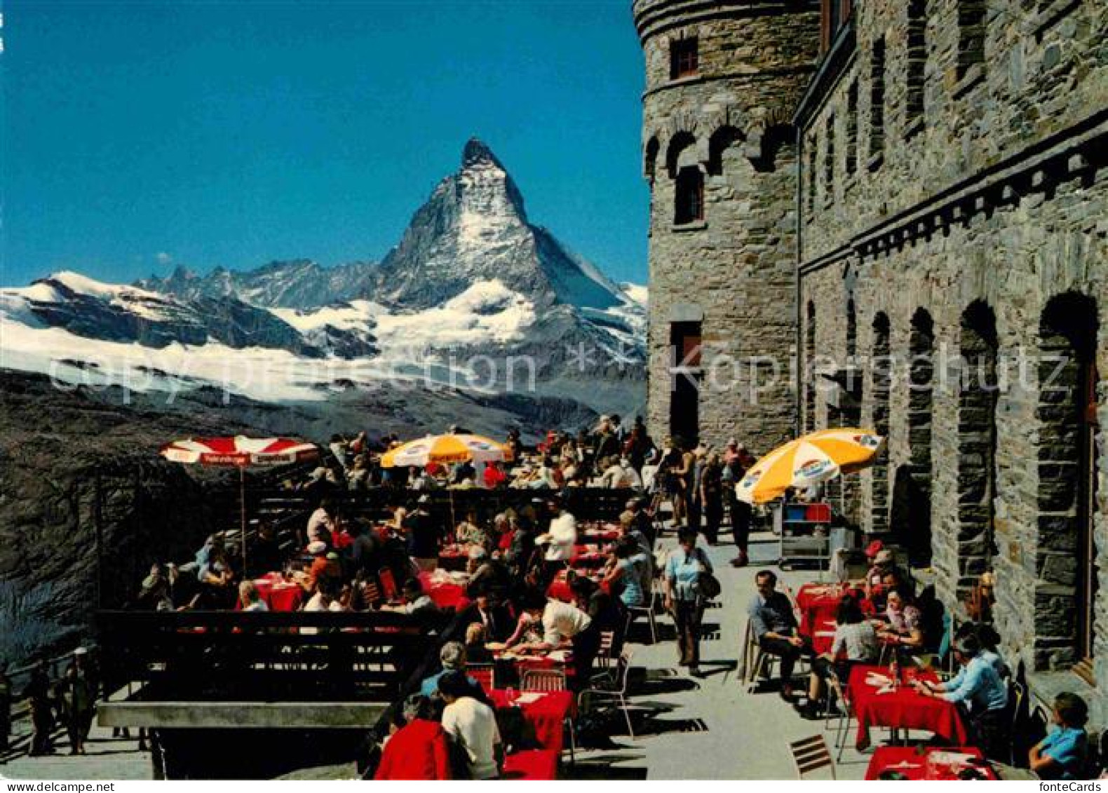 12682155 Zermatt VS Kulmhotel Gornergrat Matterhorn  - Autres & Non Classés