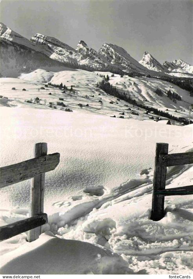 12672275 Wildhaus SG Winterlandschaft Mit Churfirsten Appenzeller Alpen Wildhaus - Sonstige & Ohne Zuordnung