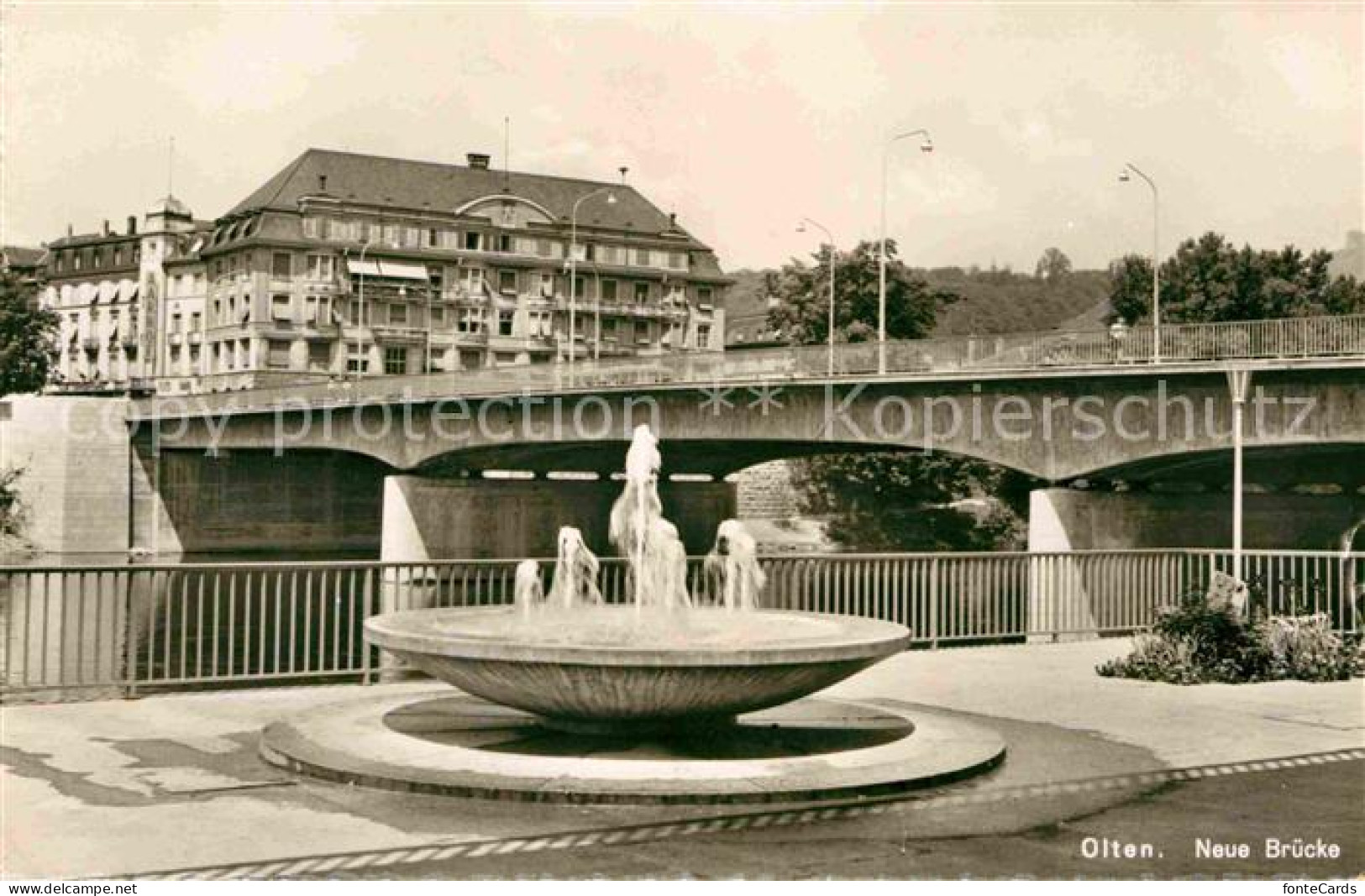 12671585 Olten Neue Bruecke Brunnen Olten - Other & Unclassified