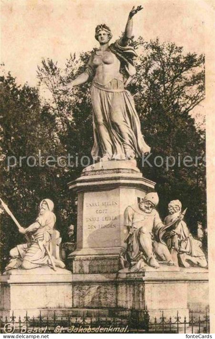 12658255 Basel BS St. Jakobsdenkmal  Basel - Other & Unclassified