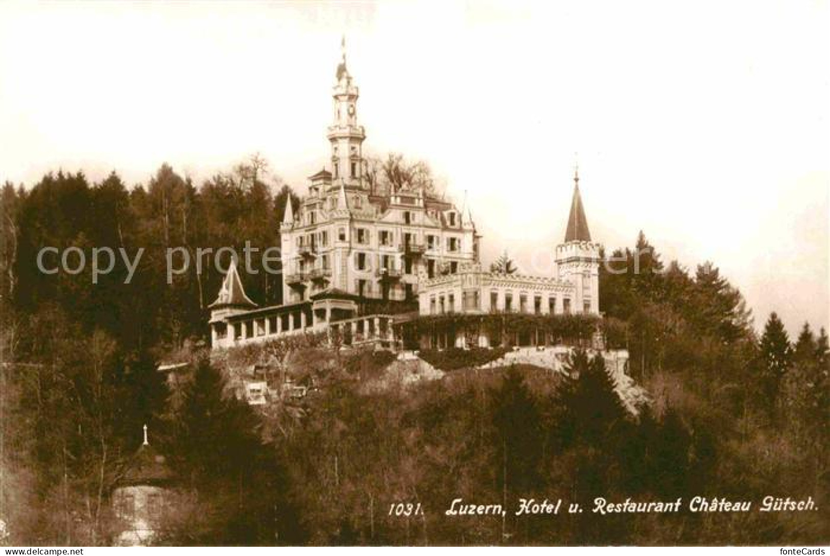 12612895 Luzern LU Hotel Restaurant Chàteau Guetsch Luzern - Other & Unclassified