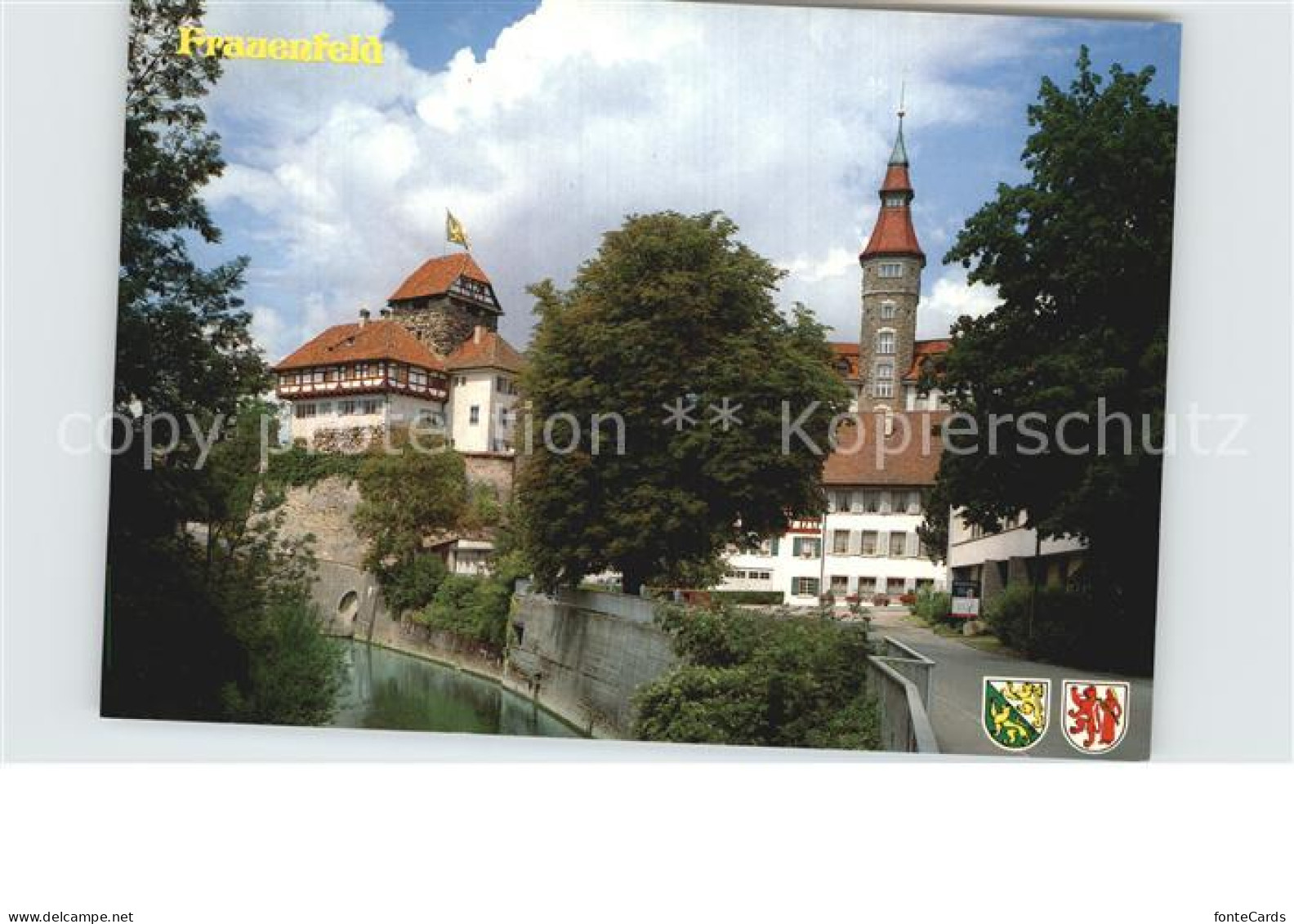 12589155 Frauenfeld Teilansicht Burg Und Turm Frauenfeld - Other & Unclassified