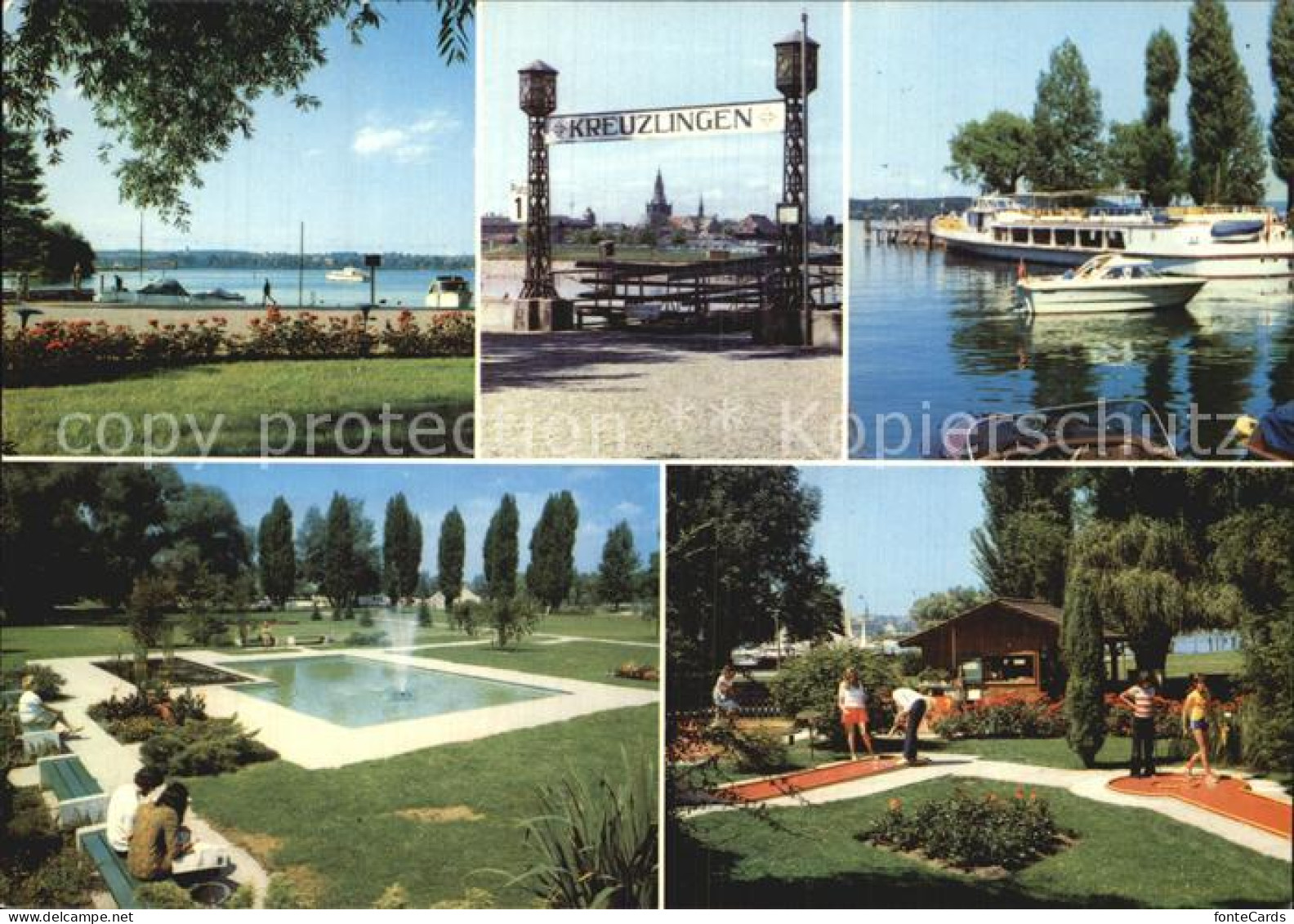 12587155 Kreuzlingen TG Hafen Bodensee Parkanlagen Minigolf Kreuzlingen - Other & Unclassified