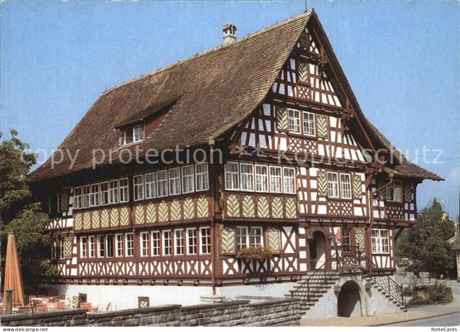 12587105 Oberaach Haeberlihuus Thurgauer Heimatschutz Fachwerkhaus Historisches  - Other & Unclassified
