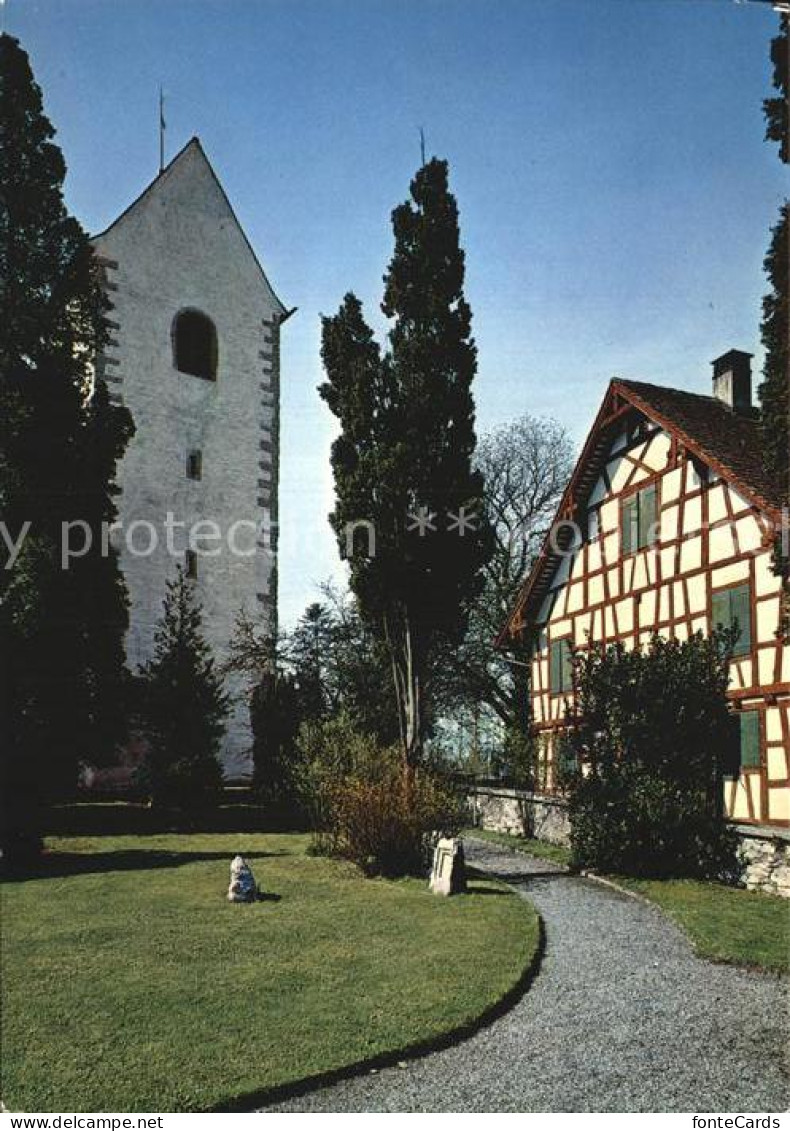 12578865 Romanshorn Bodensee Alte Kirche Und Altes Bauernhaus Romanshorn - Sonstige & Ohne Zuordnung