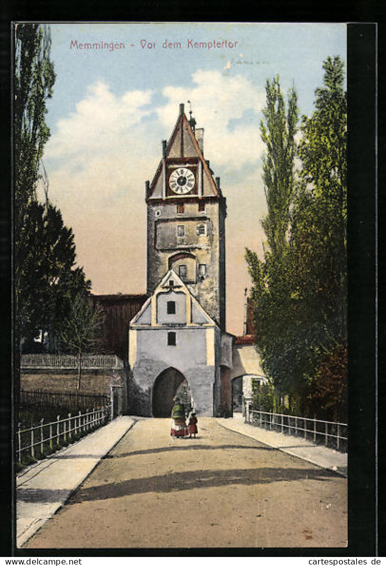 AK Memmingen, Vor Dem Kemptertor  - Memmingen