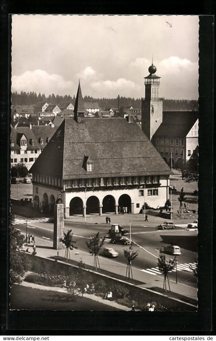 AK Freudenstadt, Blick Auf Stadt Und Rathaus  - Freudenstadt