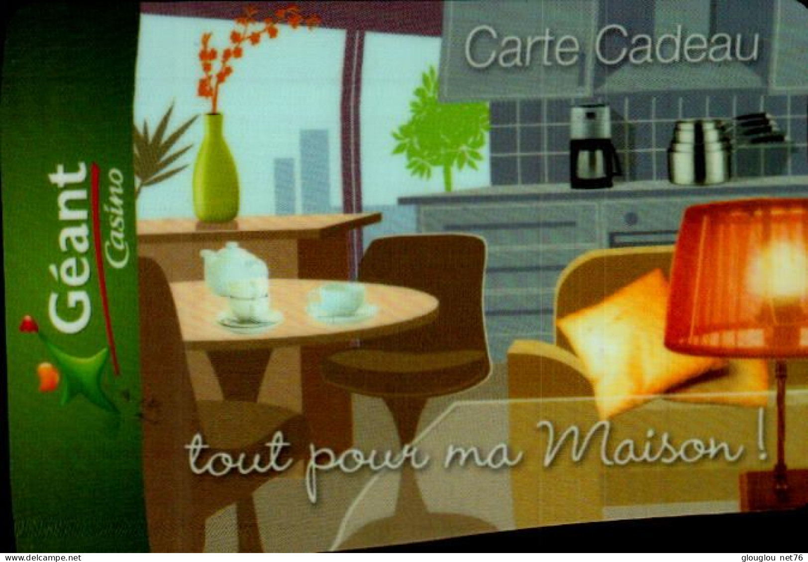 CARTE CADEAU....GEANT... - Gift And Loyalty Cards
