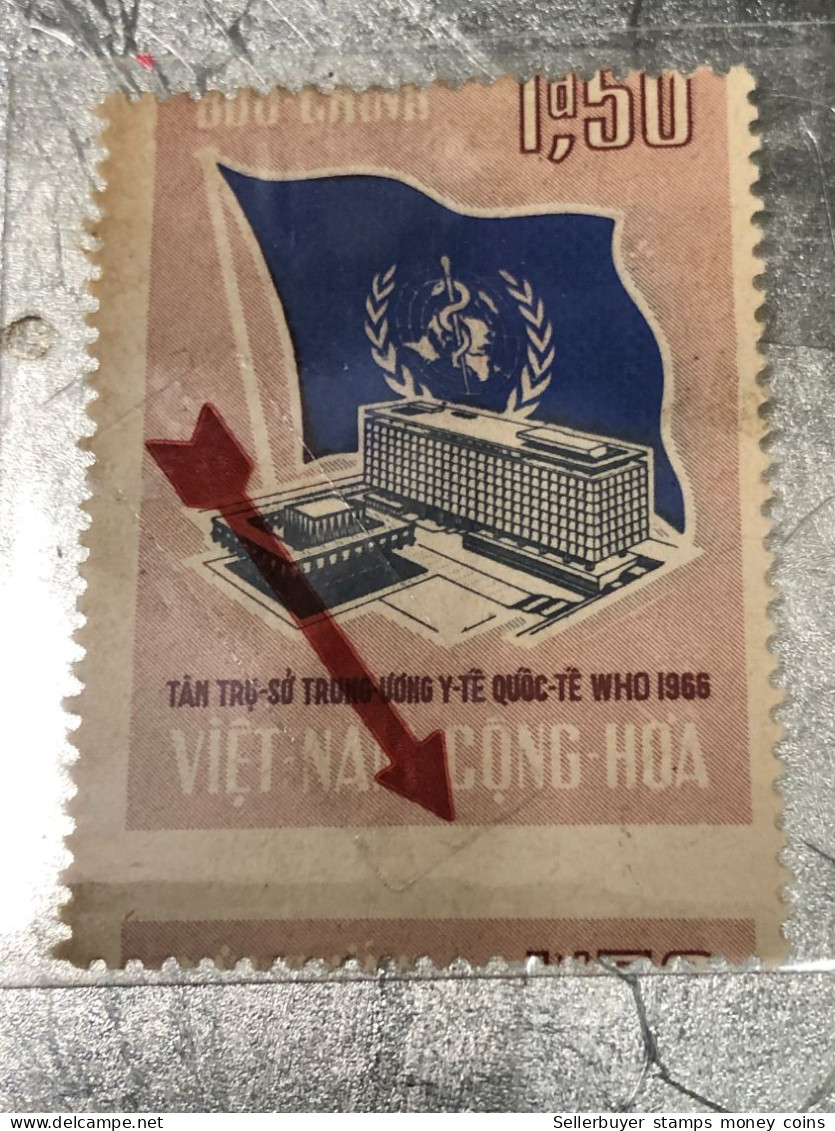 SOUTH VIETNAM Stamps(1966-O.N.S-0d50) Piled ERROR(printing)-vyre Rare - Viêt-Nam