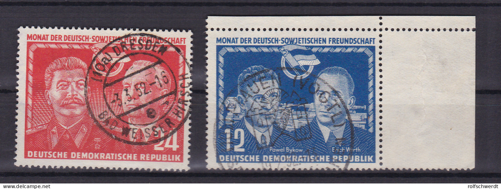 Deutsch-Sowjetische Freundschaft, 296 Eckrandstück - Sonstige & Ohne Zuordnung