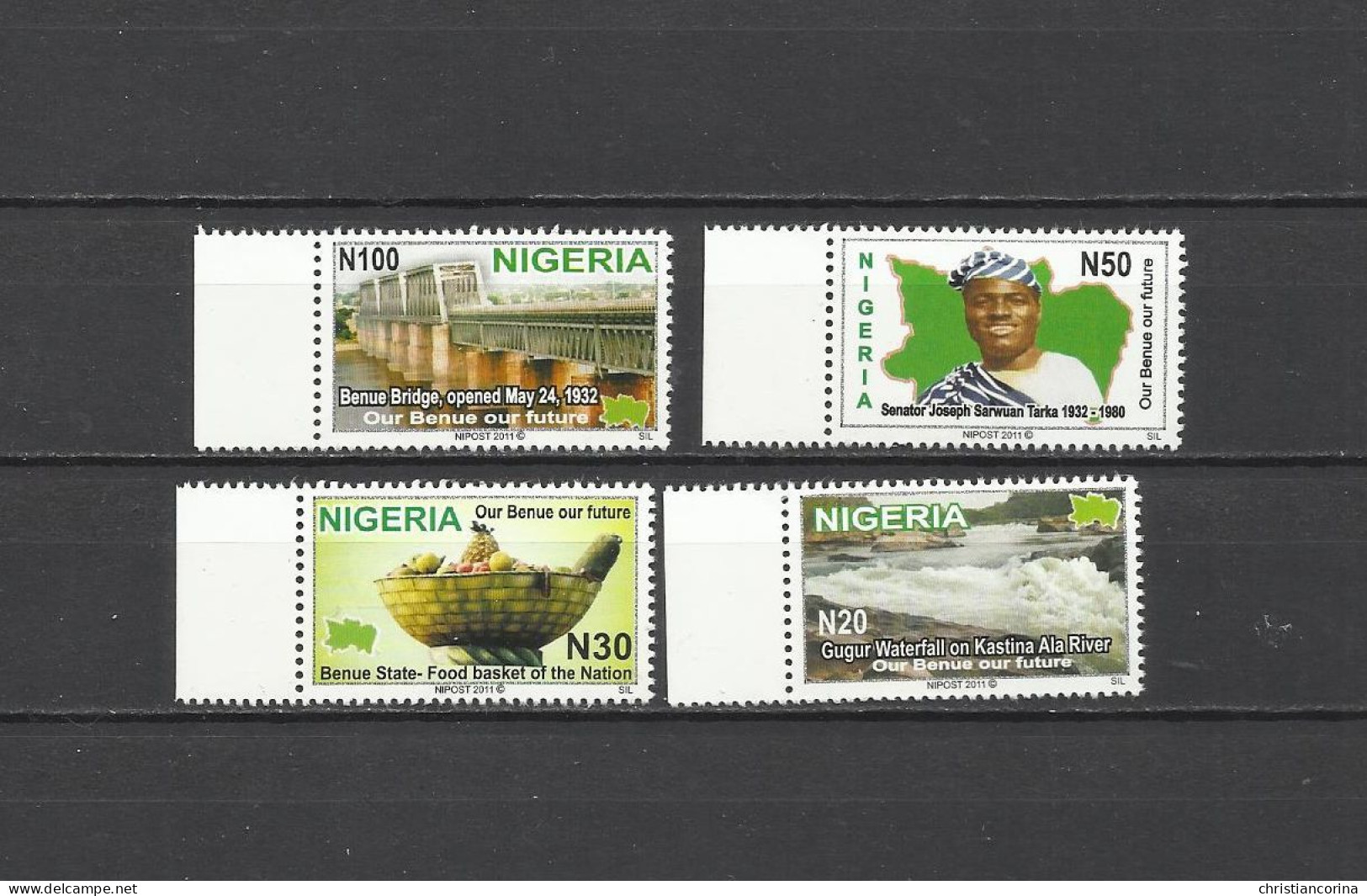 NIGERIA 2011 25 YEARS BENUE STATE - Nigeria (1961-...)