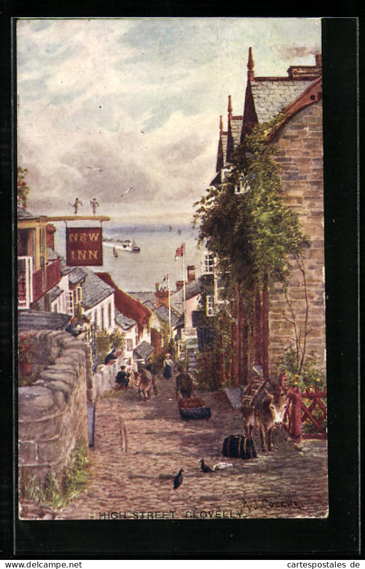 Pc Clovelly, High Street, New Inn  - Altri & Non Classificati