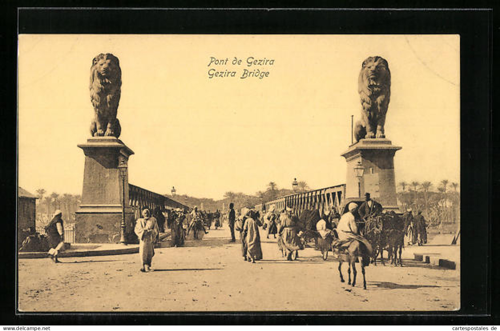 CPA Kairo, Pont De Gezira  - Other & Unclassified