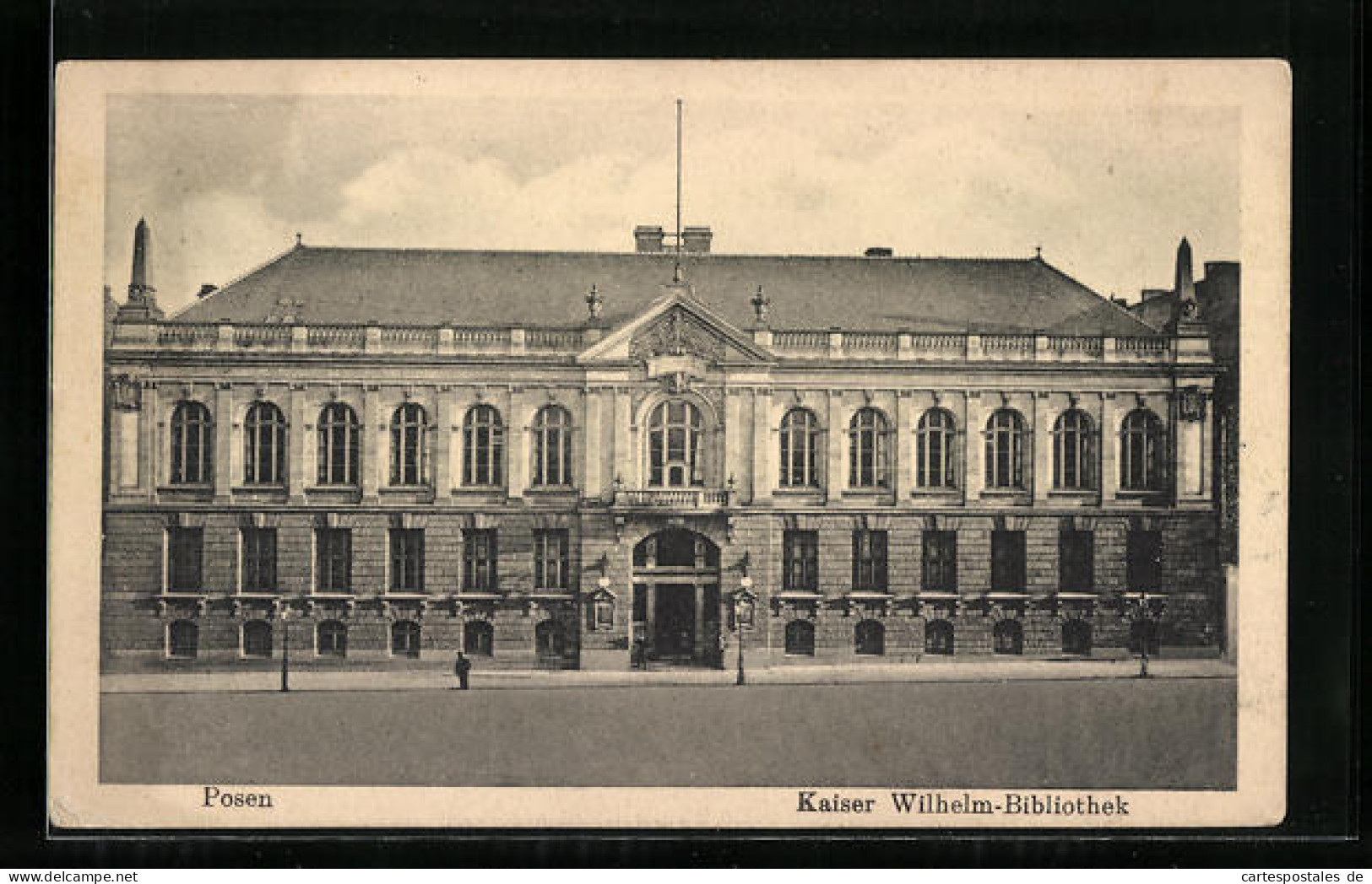AK Posen, Kaiser Wilhelm-Bibliothek  - Posen