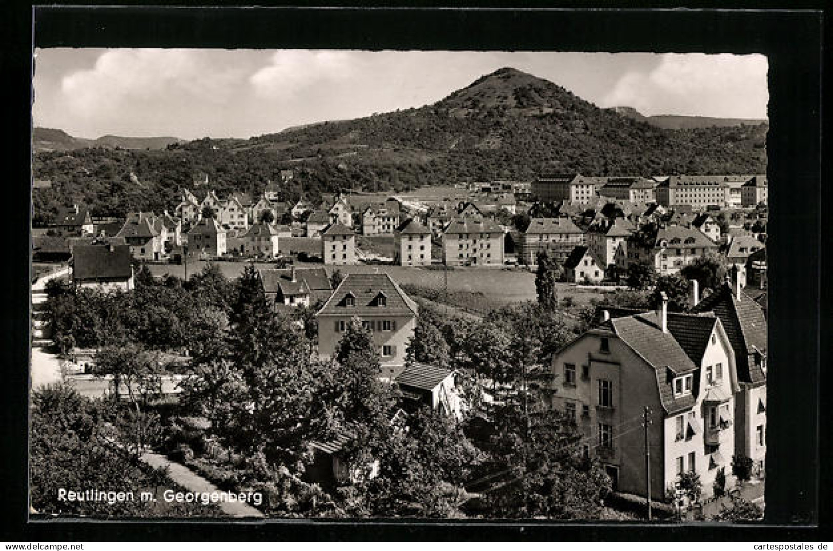 AK Reutlingen, Ortsansicht Mit Georgenberg  - Reutlingen