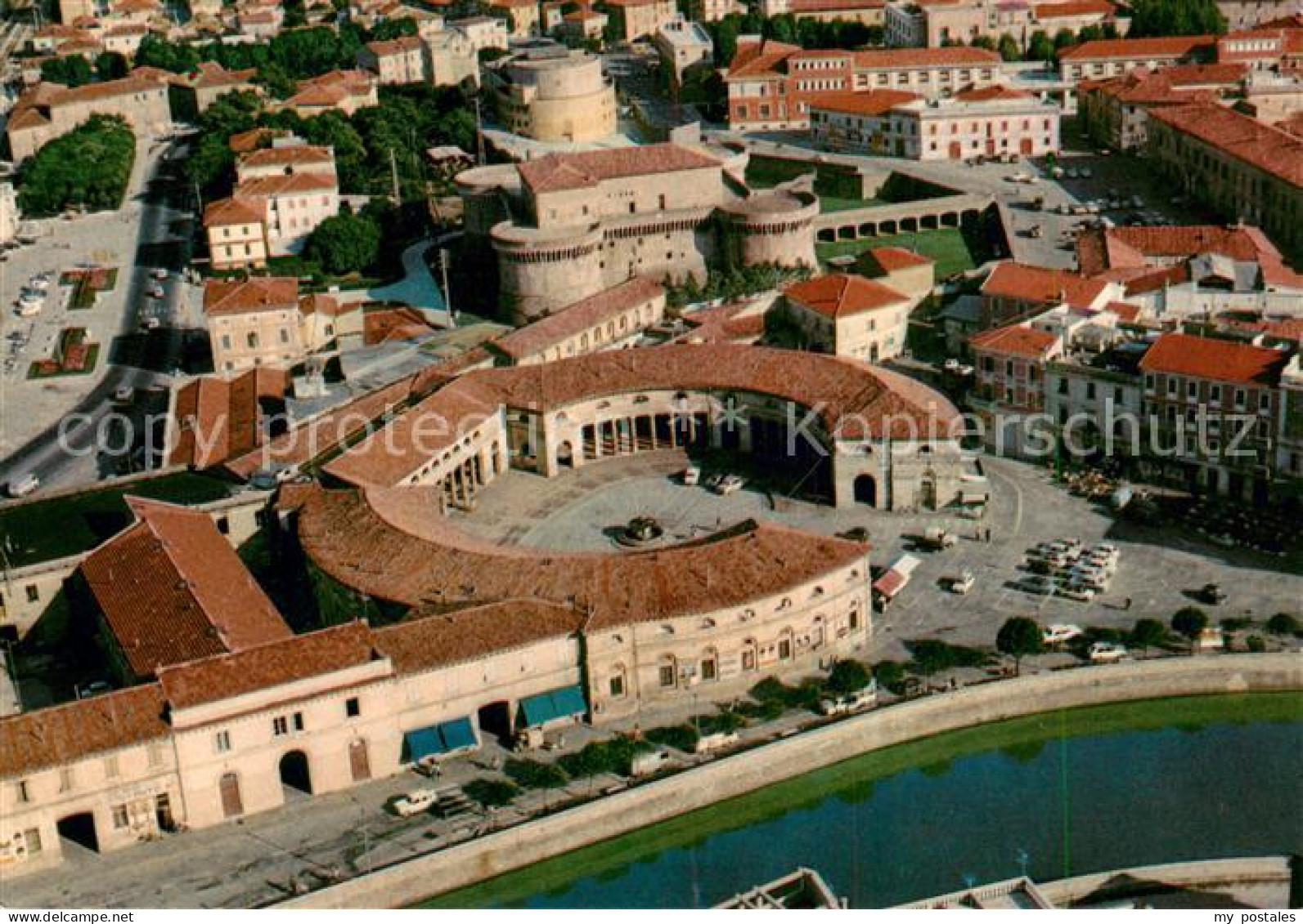 73622396 Senigallia Il Centro Storico Dal Cielo Fliegeraufnahme Senigallia - Sonstige & Ohne Zuordnung