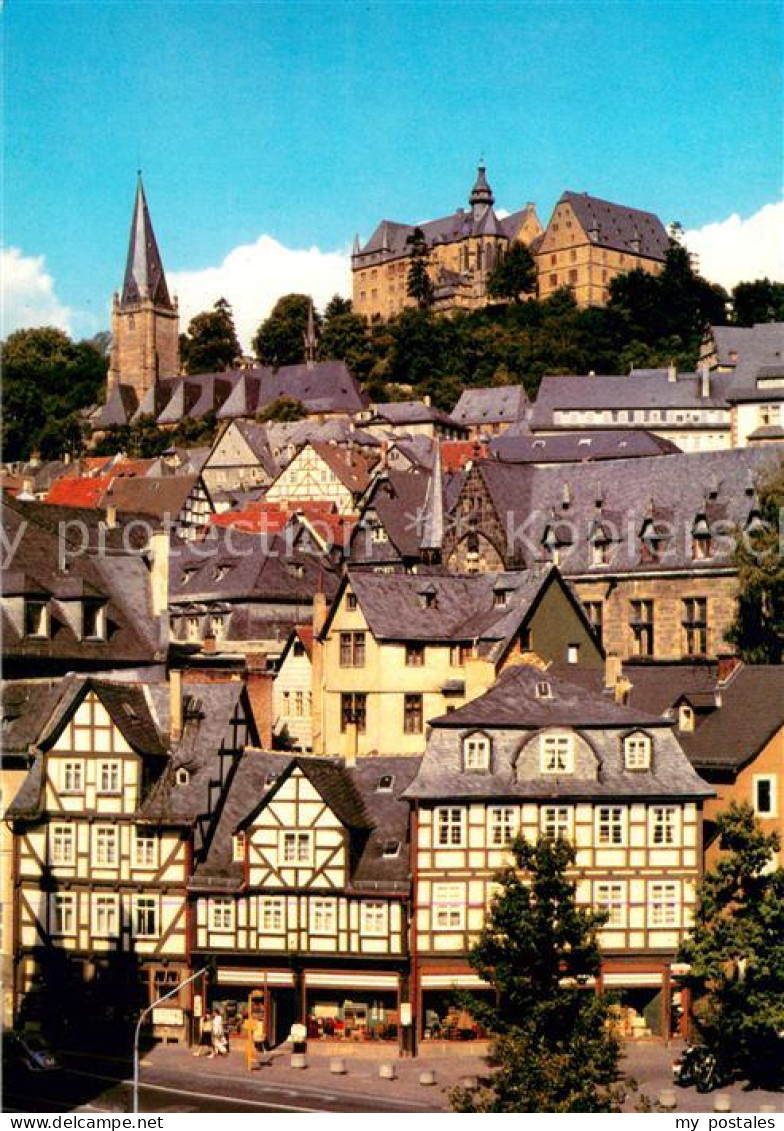 73622386 Marburg Lahn Mit Schloss Marburg Lahn - Marburg