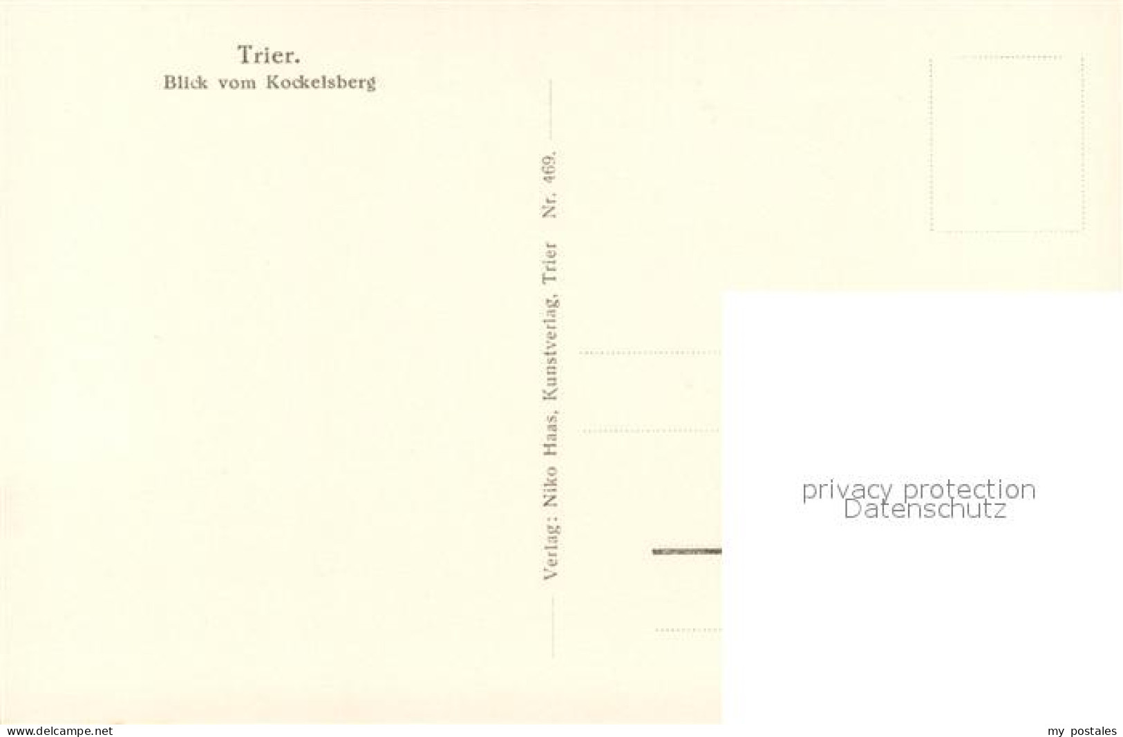73622068 Trier Blick Vom Kockelsberg Trier - Trier