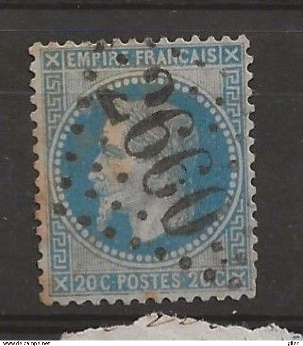 N 29A Ob Gc2660 - 1863-1870 Napoléon III Con Laureles