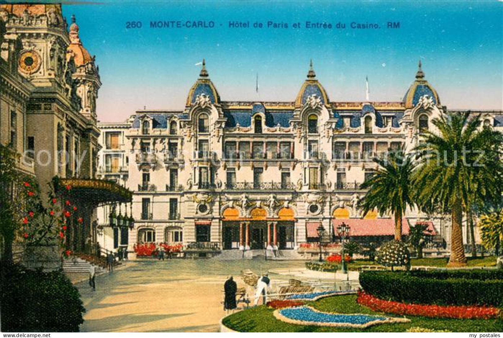 73621692 Monte-Carlo Hotel De Paris Et Entree Du Casino Monte-Carlo - Autres & Non Classés