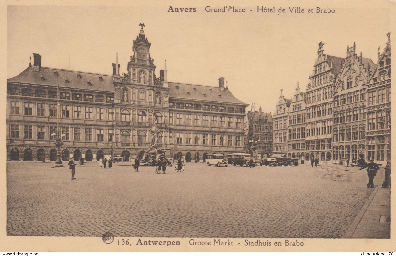 ANVERS  HOTEL DE VILLE - Antwerpen