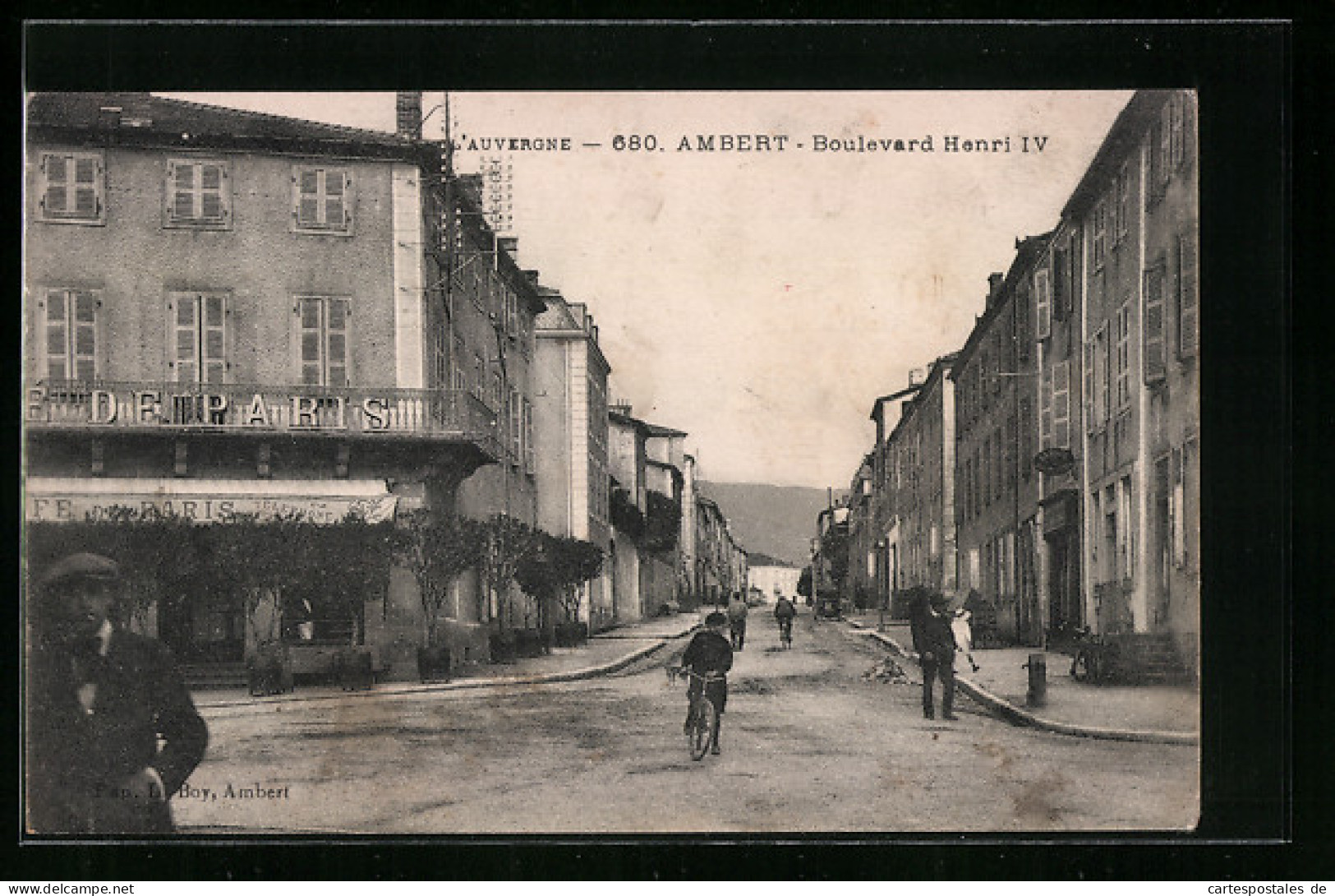 CPA Ambert, Boulevard Henri IV  - Ambert