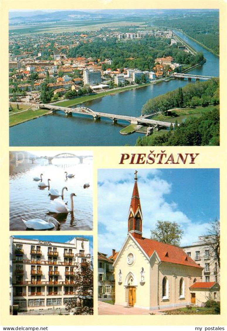 73620880 Piestany Fliegeraufnahme Neogoticka Kapinka Liecebny Dom Jalta Piestany - Slovakia