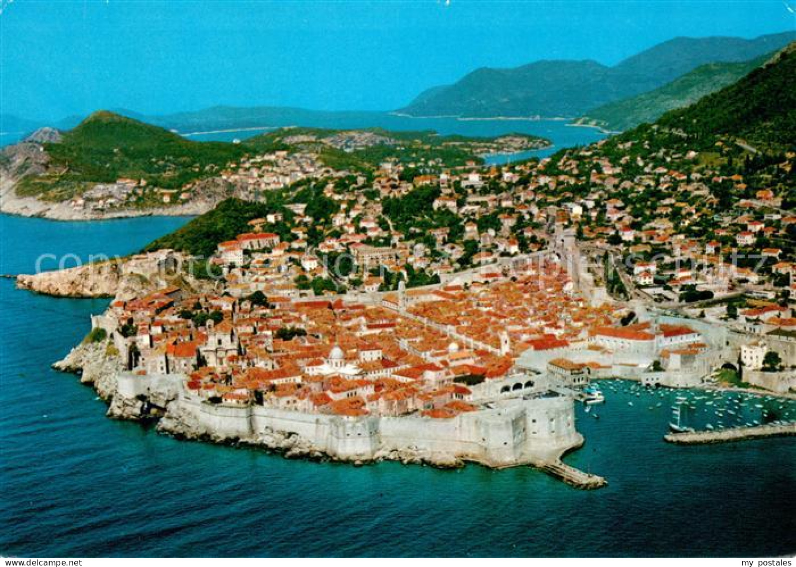 73620796 Dubrovnik Ragusa Fliegeraufnahme Dubrovnik Ragusa - Kroatië
