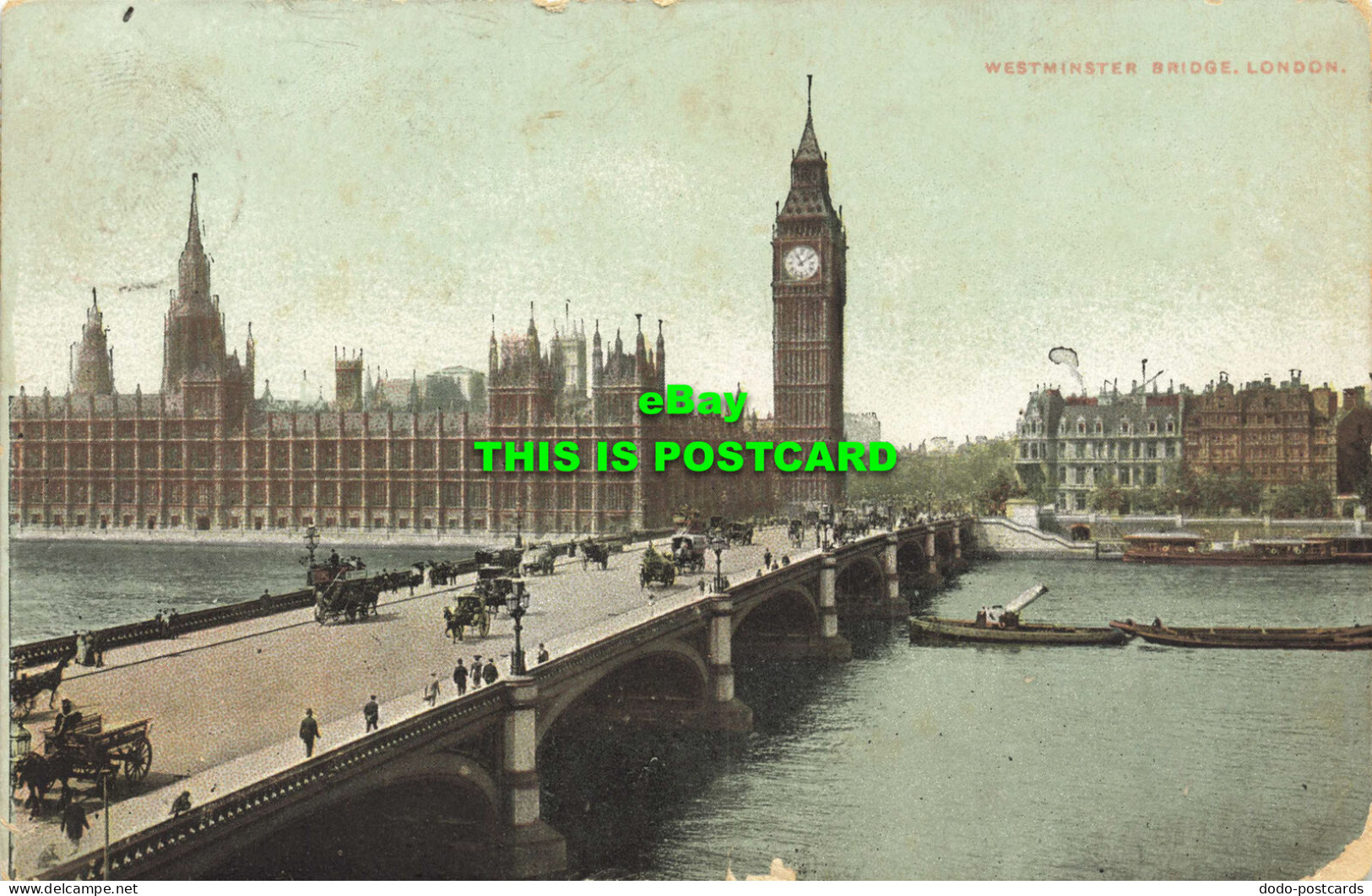 R594222 London. Westminster Bridge. 1906 - Other & Unclassified