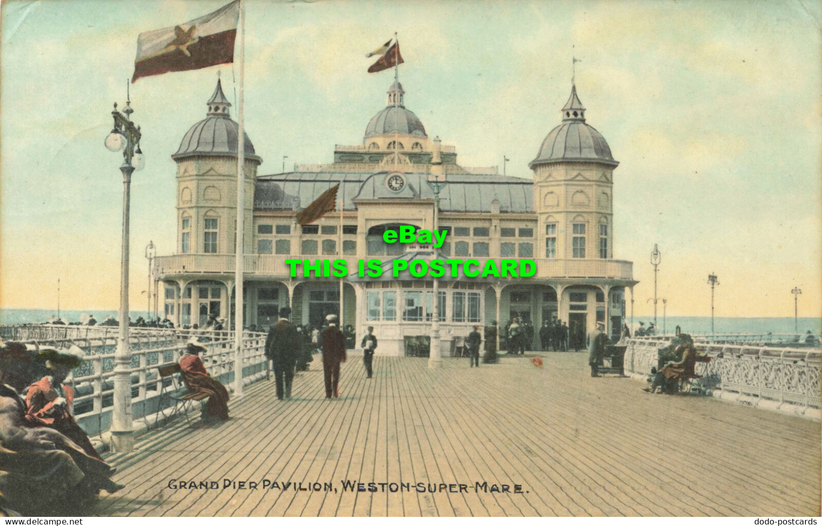 R594224 Weston Super Mare. Grand Pier Pavilion. 1909 - Wereld