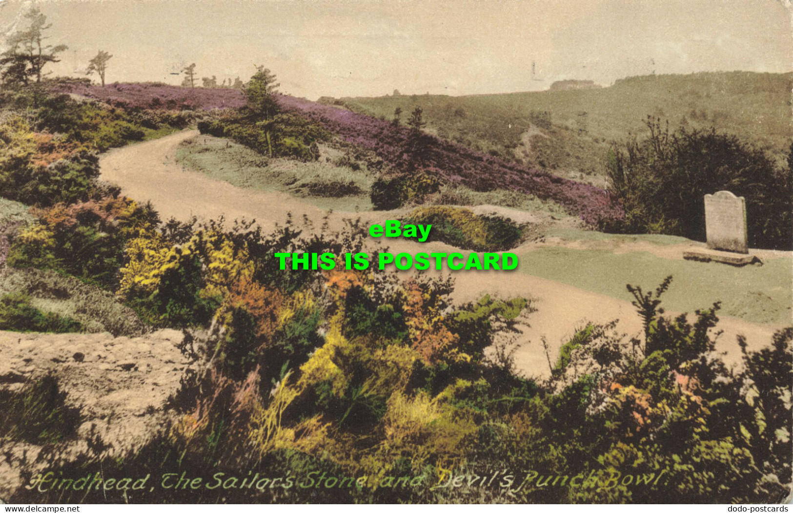 R594234 Hindhead. The Sailor Stone And Devil Punch Bowl. F. Frith. No. 66708. 19 - World