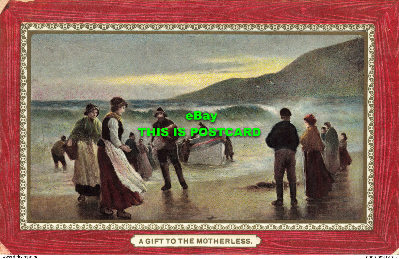 R594238 A Gift The Motherless. Philco Publishing. Series 2198 A. 1909 - Wereld