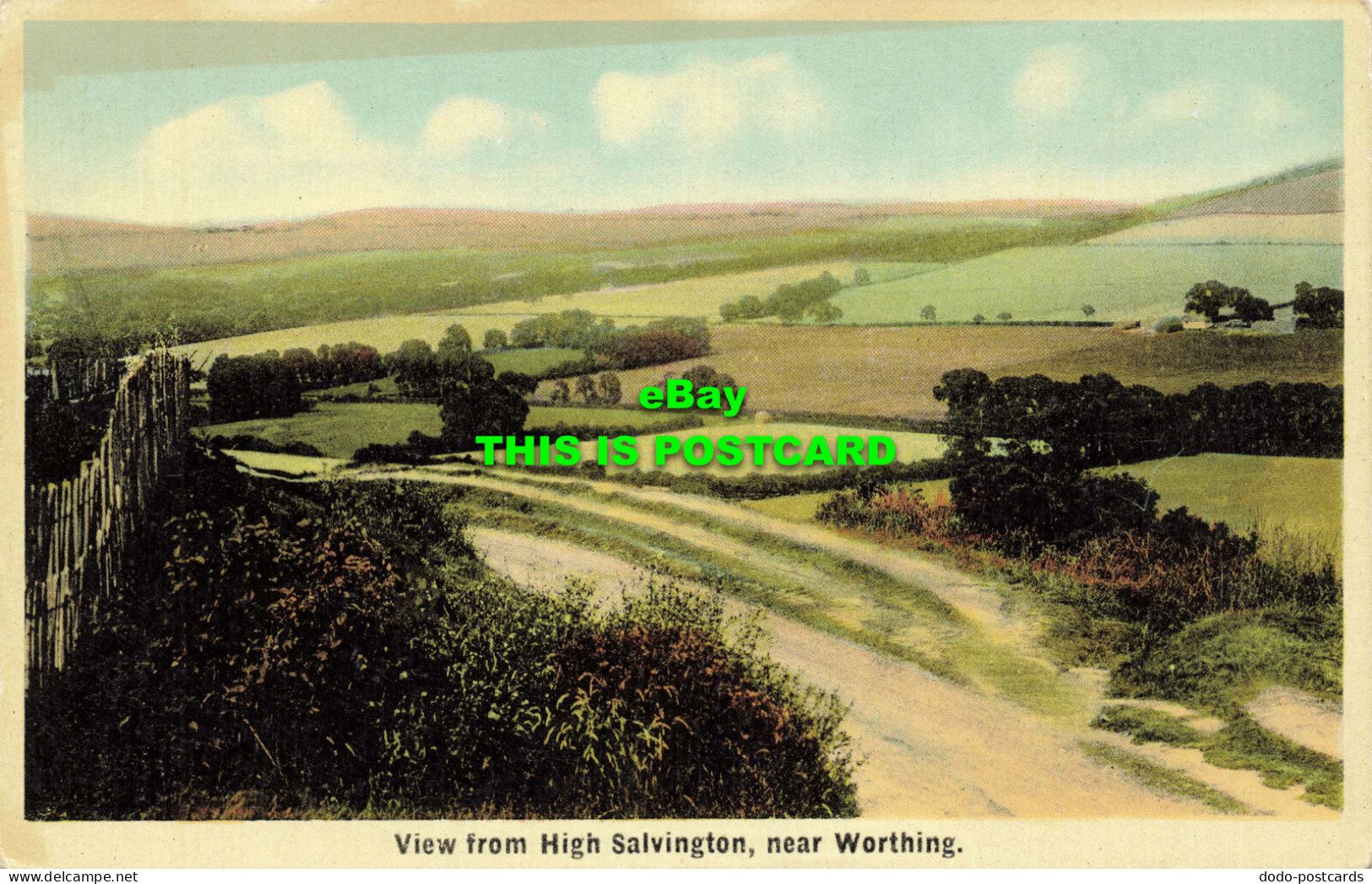 R594241 View From High Salvington. Near Worthing. E. T. W. Dennis. Art Colloesqu - World