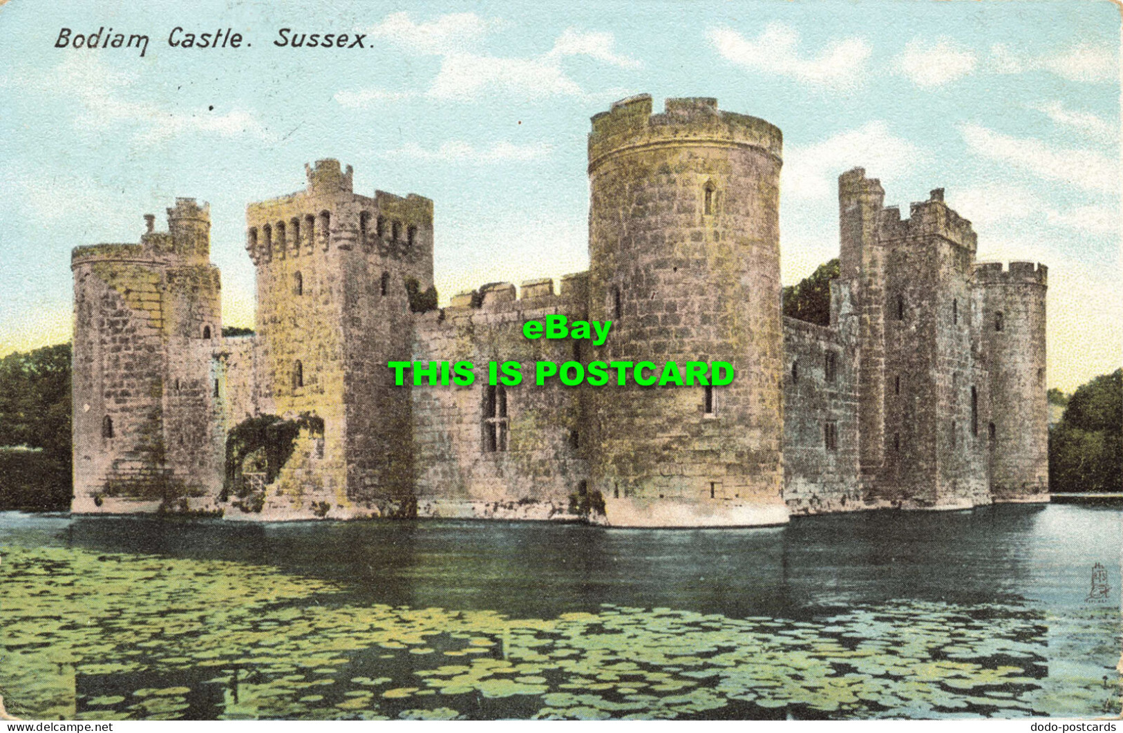 R594242 Sussex. Bodiam Castle. Tuck. Art Series 795. 1904 - World