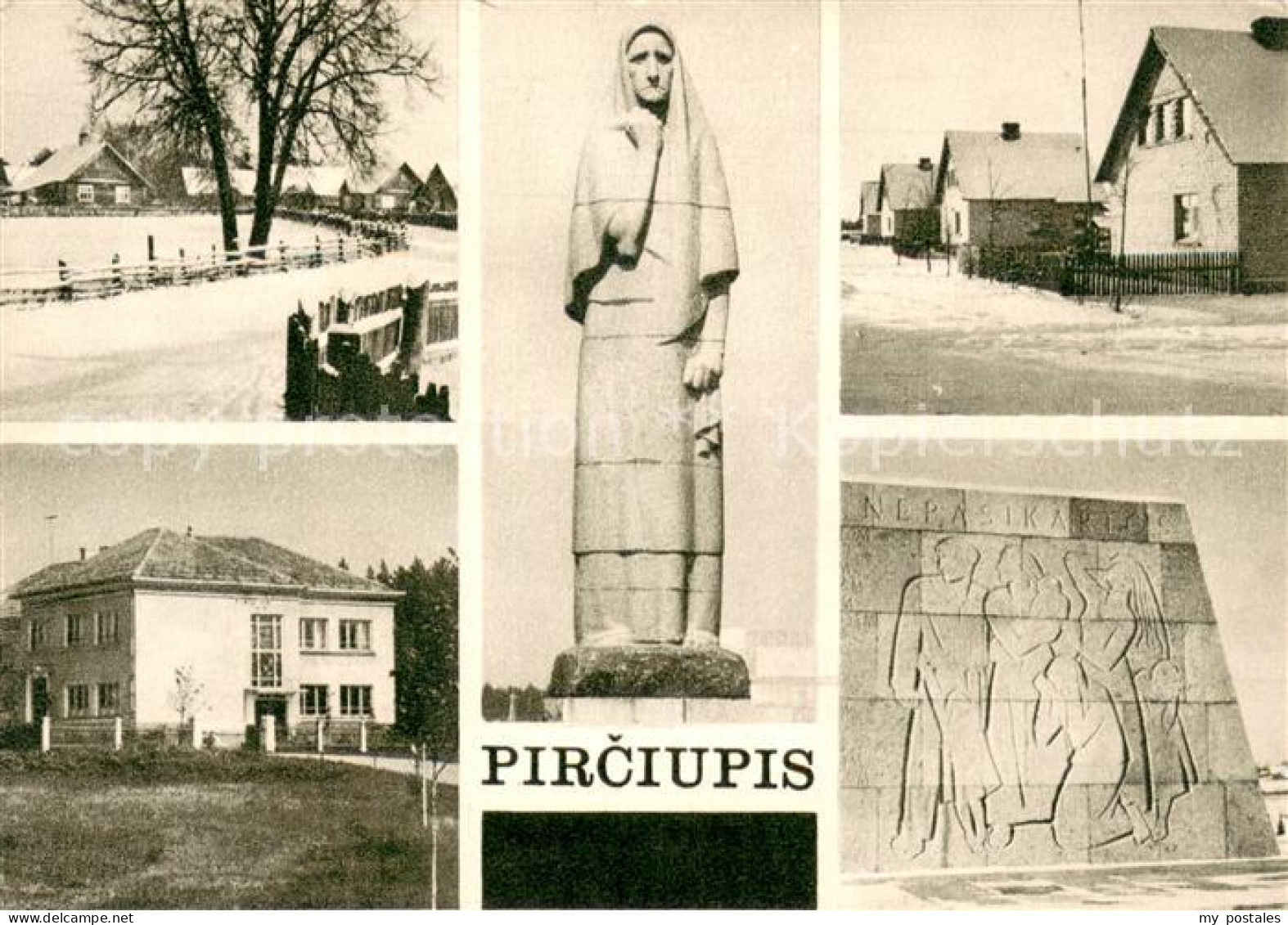 73620729 Pirciupis Die Mutter Basisrelief Schule Museum Pirciupis - Lituanie