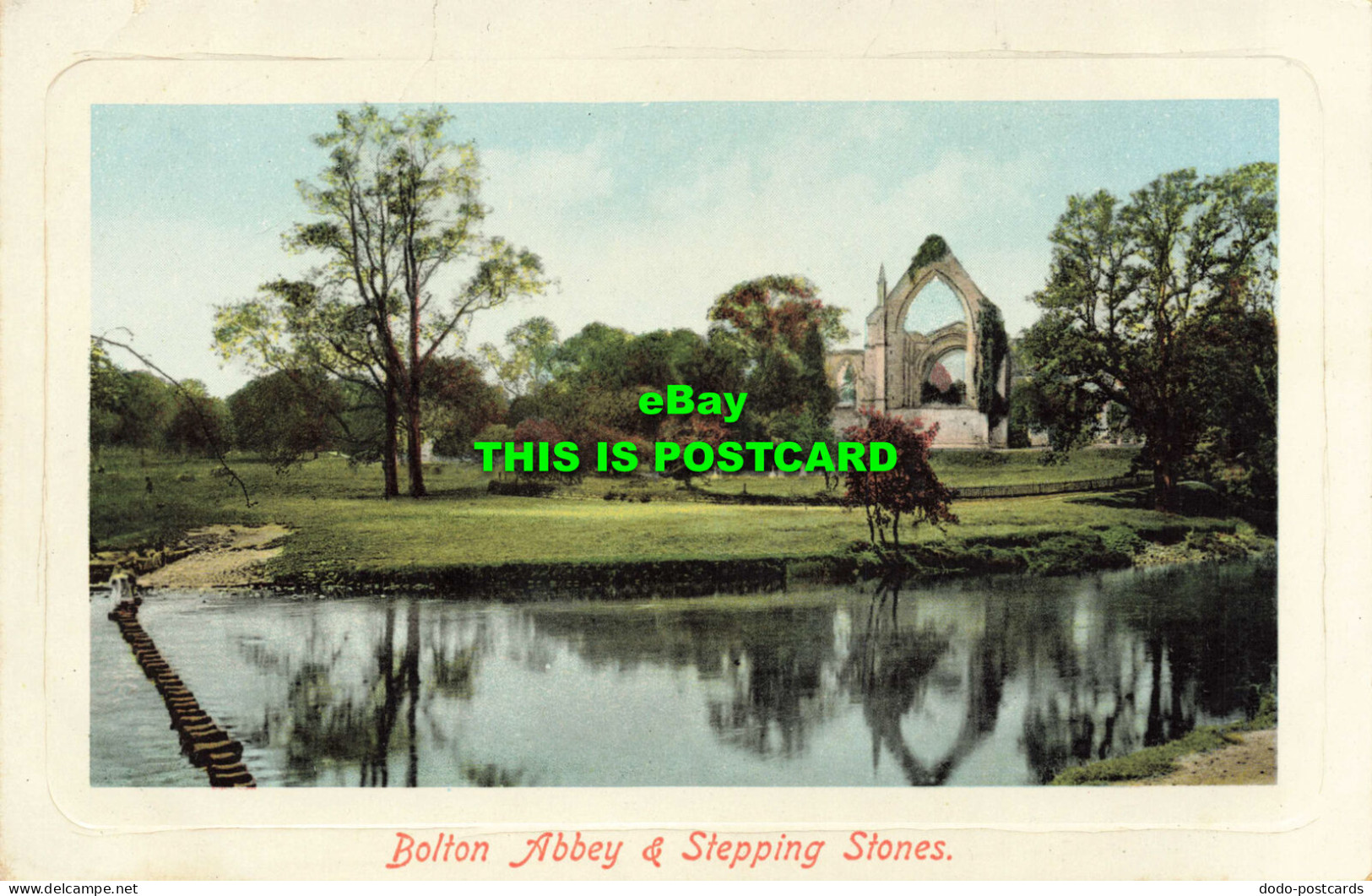 R594254 Bolton Abbey And Stepping Stones. F. Frith. No. 33171 - Wereld